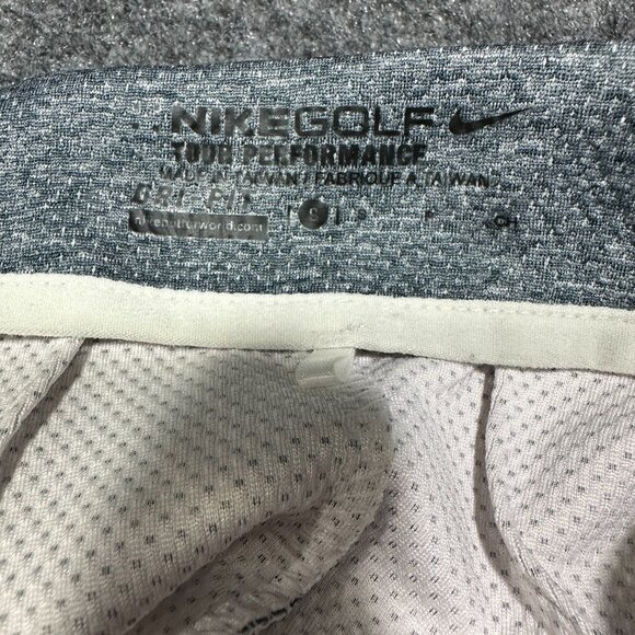 Nike Golf Top Womens Small  1/4 Zip  Tour Performance Dri Fit Gray White Pink - Picture 5 of 8